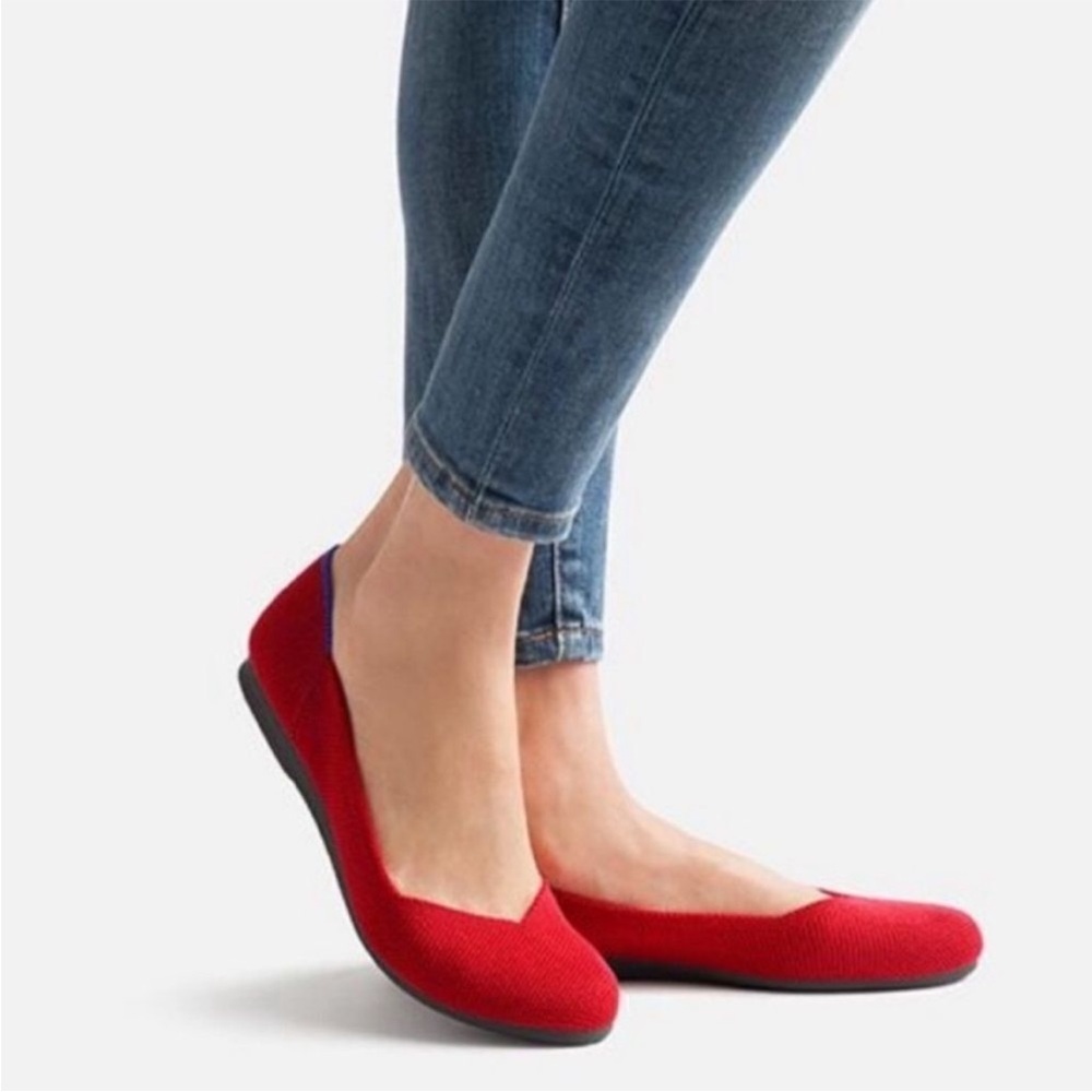 Rothy's Red Flats